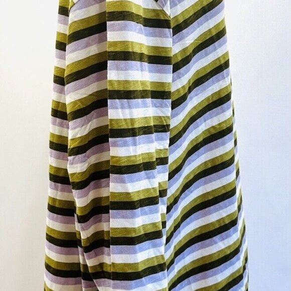 NWT SONOMA Women Long Sleeve Pullover Striped The Everyday Tee Shirt Top Size 5X - Picture 10 of 11